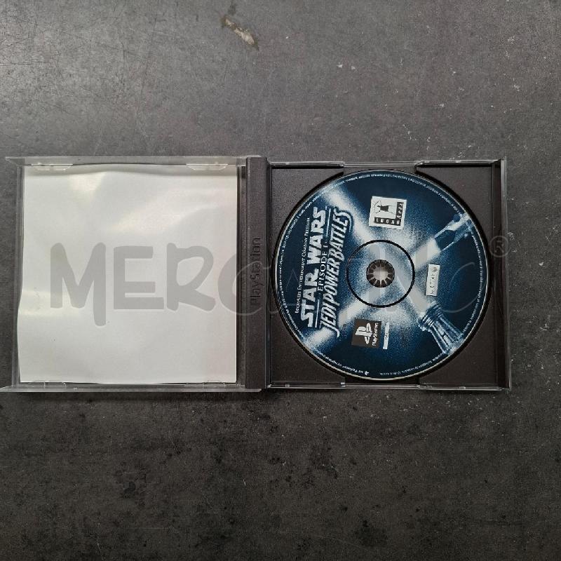 STAR WARS EPISODE 1 JEDI POWER BATTLES PS1 ITA | Mercatino dell'Usato Arcore 2