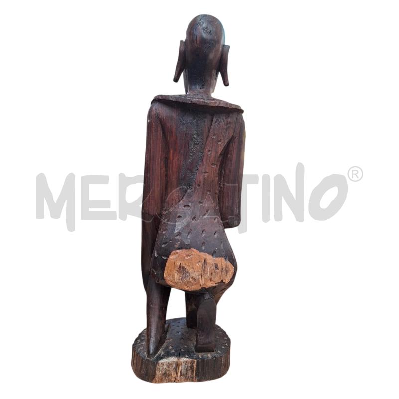 STATUA LEGNO DONNA  | Mercatino dell'Usato Arcore 5