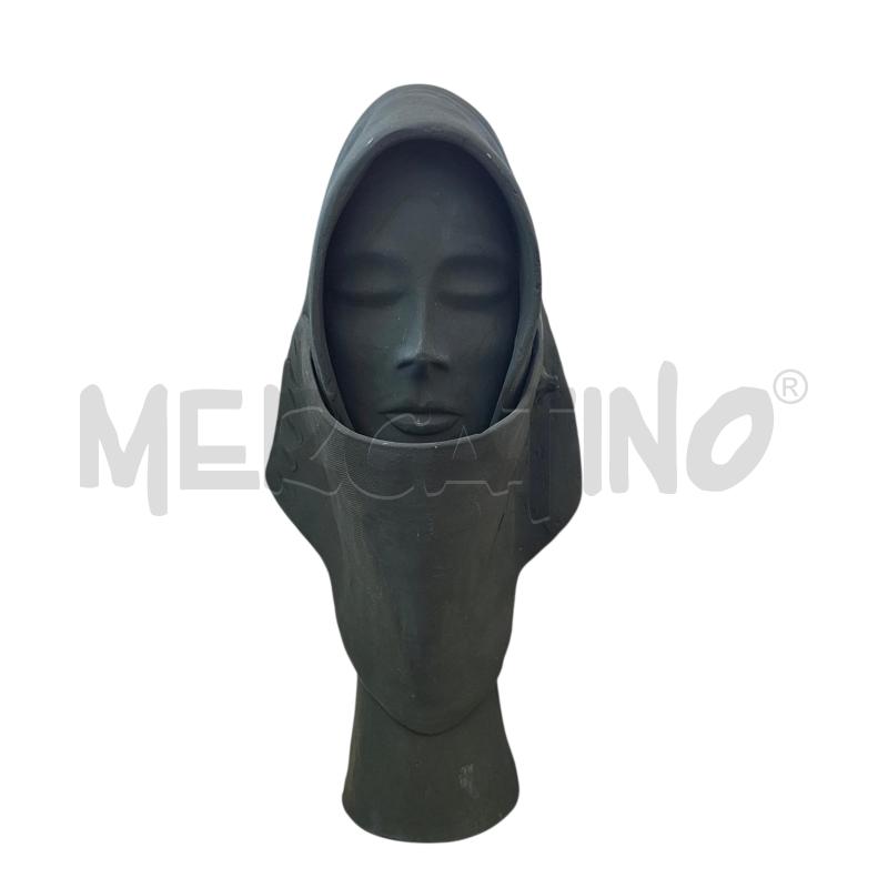 STATUA TESTA DONNA CON COPRICAPO  | Mercatino dell'Usato Arcore 1