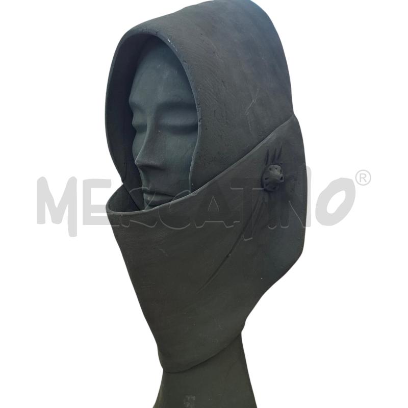 STATUA TESTA DONNA CON COPRICAPO  | Mercatino dell'Usato Arcore 4