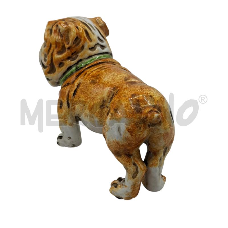 STATUETTA BULLDOG ITALY IN CERAMICA  | Mercatino dell'Usato Arcore 3