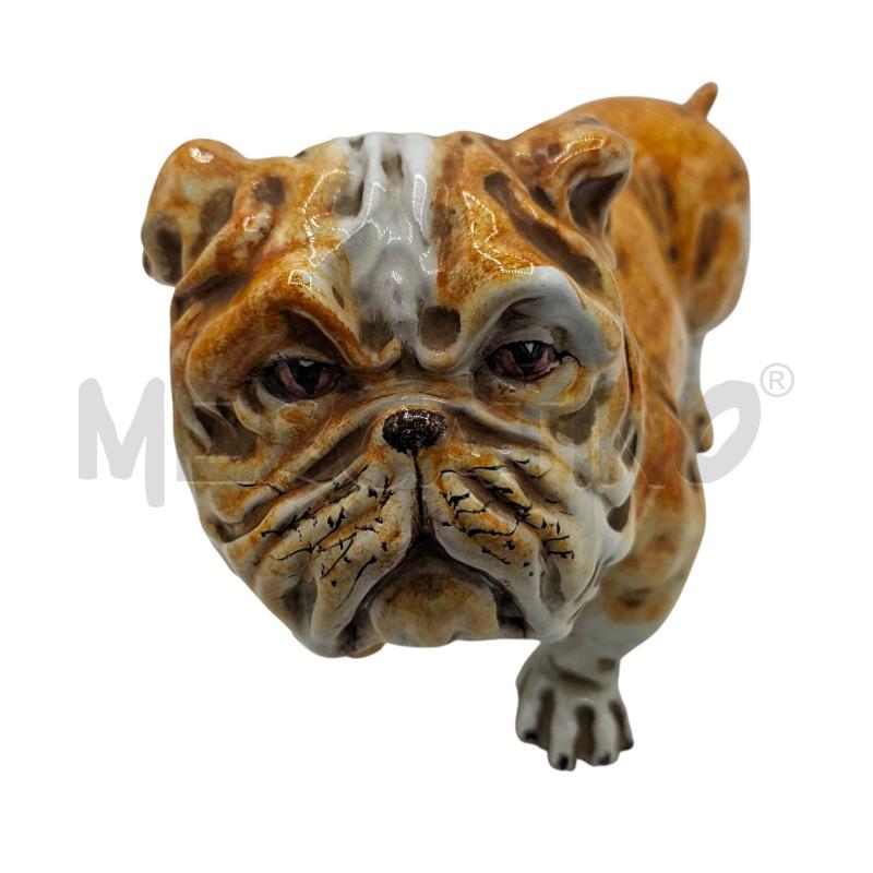 STATUETTA BULLDOG ITALY IN CERAMICA  | Mercatino dell'Usato Arcore 5