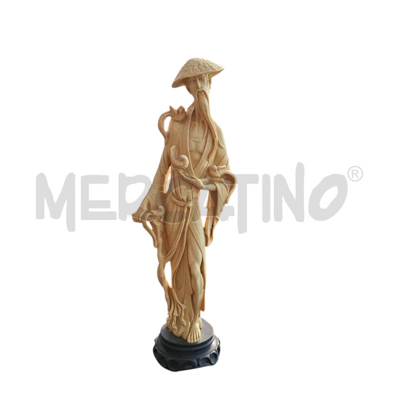 STATUETTA ORIENTALE UOMO GIAPPONESE | Mercatino dell'Usato Arcore 1