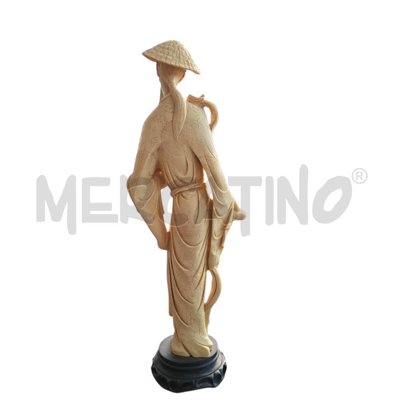 STATUETTA ORIENTALE UOMO GIAPPONESE | Mercatino dell'Usato Arcore 4