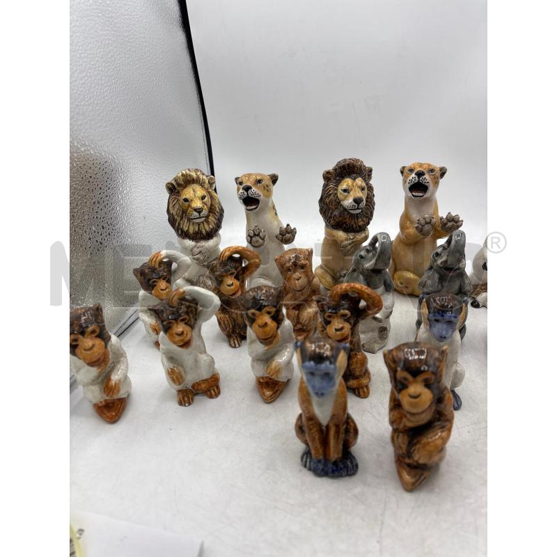 STATUETTE ANIMALI PZ. 25  | Mercatino dell'Usato Arcore 2
