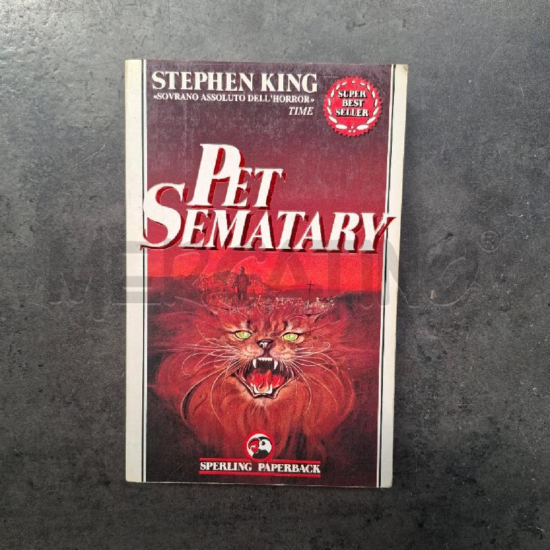 STEPHEN KING - PET SEMATARY | Mercatino dell'Usato Arcore 1