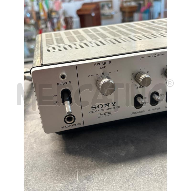 STEREO SONY TA 1700 AMPLIFICATORE | Mercatino dell'Usato Arcore 2