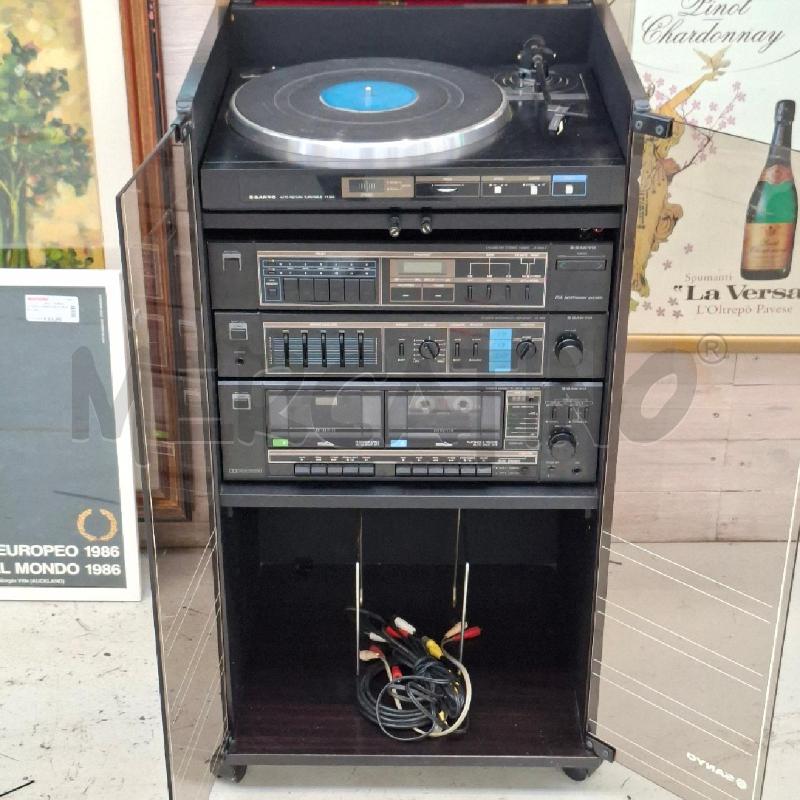 STEREO + GIRADISCHI SANYO TP340 | Mercatino dell'Usato Arcore 1