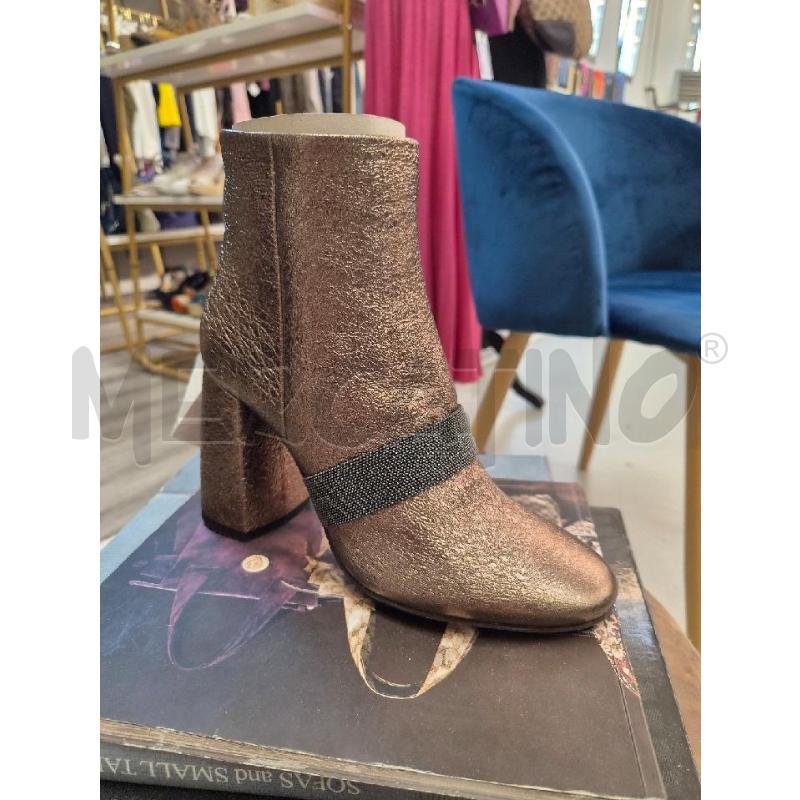 STIVALETTI TG 37 BRUNELLO CUCINELLI ORO NEW SC | Mercatino dell'Usato Arcore 2