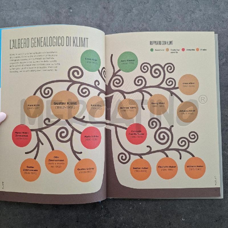 STORIE BIOGRAFICHE KLIMT | Mercatino dell'Usato Arcore 3