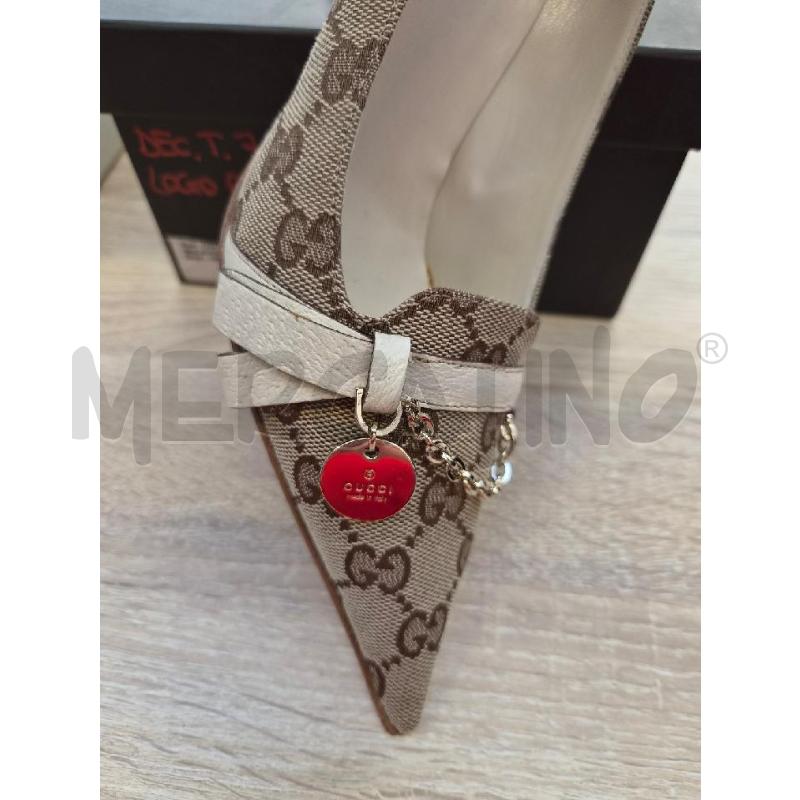 TACCHI GUCCI ICONICO MONOGRAM TG 36.5 NEW | Mercatino dell'Usato Arcore 3