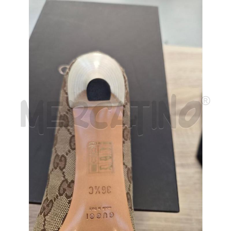 TACCHI GUCCI ICONICO MONOGRAM TG 36.5 NEW | Mercatino dell'Usato Arcore 5