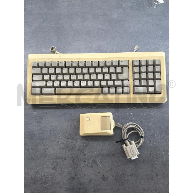 TASTIERA APPLE M0110AT + MOUSE APPLE M0100 | Mercatino dell'Usato Arcore 1