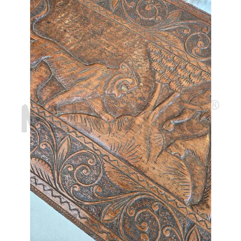 TAVOLINO ANTICO ANGLO INDIANO 1900 | Mercatino dell'Usato Arcore 5
