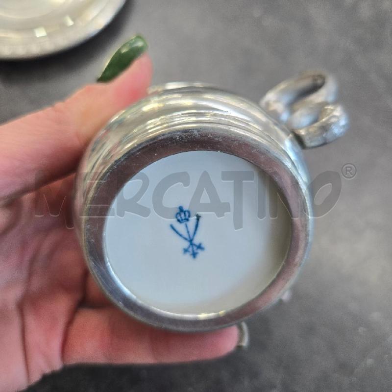 TAZZE PZ. 2 ARGENTATE  | Mercatino dell'Usato Arcore 3