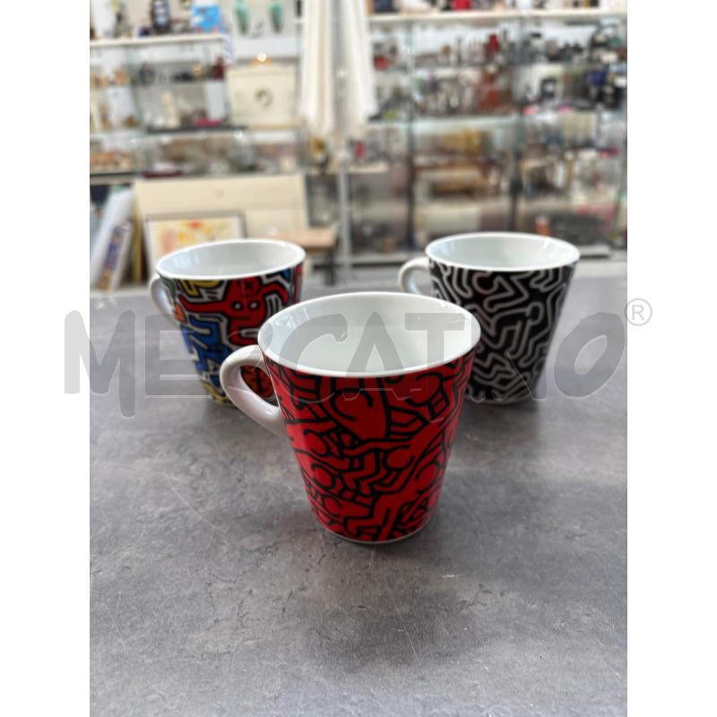 TAZZE PZ. 6 TOGNANA KEITH HARING | Mercatino dell'Usato Arcore 2