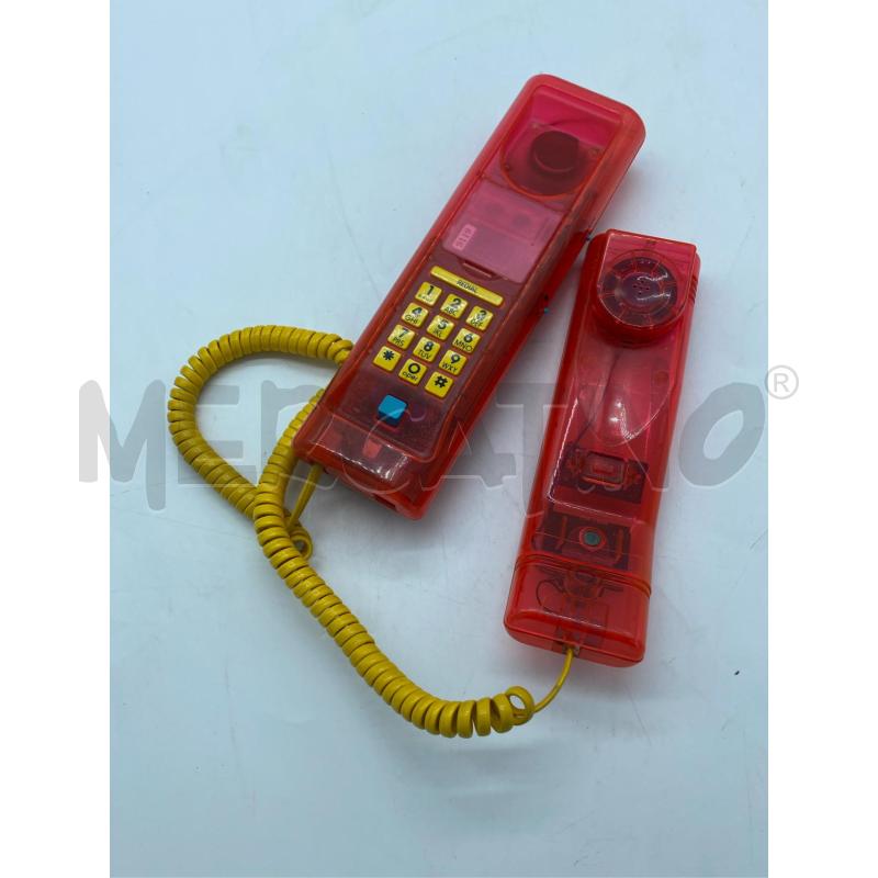 TELEFONO SWATCH TWIN PHONER ROSSO CAVO GIALLO | Mercatino dell'Usato Arcore 2