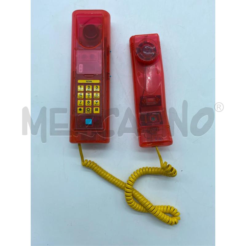 TELEFONO SWATCH TWIN PHONER ROSSO CAVO GIALLO | Mercatino dell'Usato Arcore 5