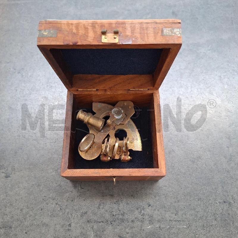 TELESCOPIO SESTANTE CON COFANETTO LEGNO INTERNO BLU  | Mercatino dell'Usato Arcore 1