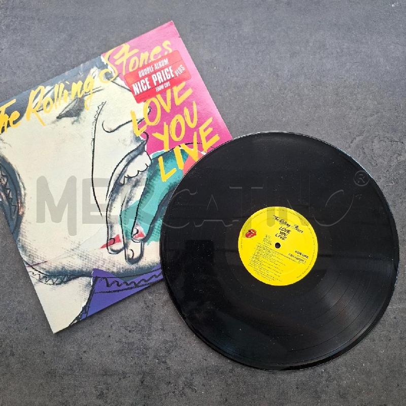 THE ROLLING STONES – LOVE YOU LIVE | Mercatino dell'Usato Arcore 1