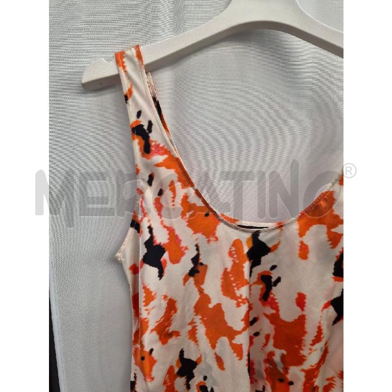 TOP GIORGIO ARMANI ARANCIO NERO BIANCO TG 42 | Mercatino dell'Usato Arcore 2