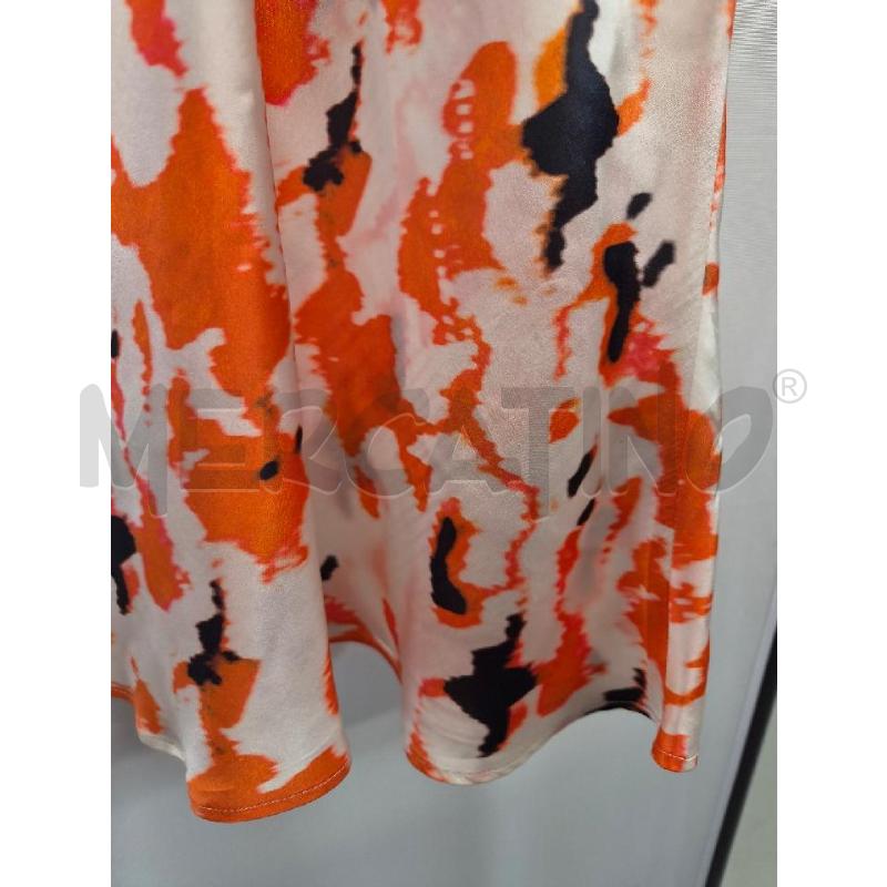 TOP GIORGIO ARMANI ARANCIO NERO BIANCO TG 42 | Mercatino dell'Usato Arcore 4