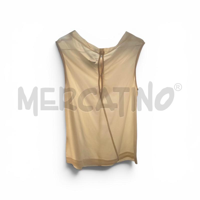 TOP PINKO SETA PANNA | Mercatino dell'Usato Arcore 1