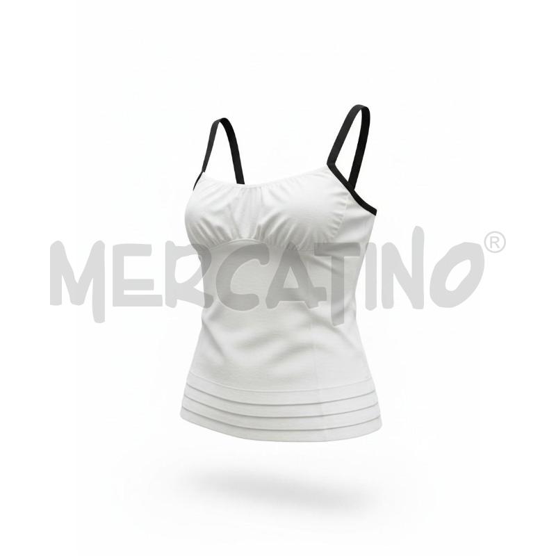 TOP RED VALENTINO TG 40 BIANCO | Mercatino dell'Usato Arcore 1