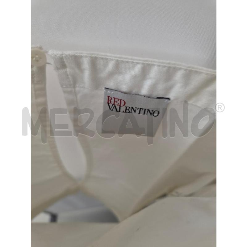 TOP RED VALENTINO TG 40 BIANCO | Mercatino dell'Usato Arcore 4