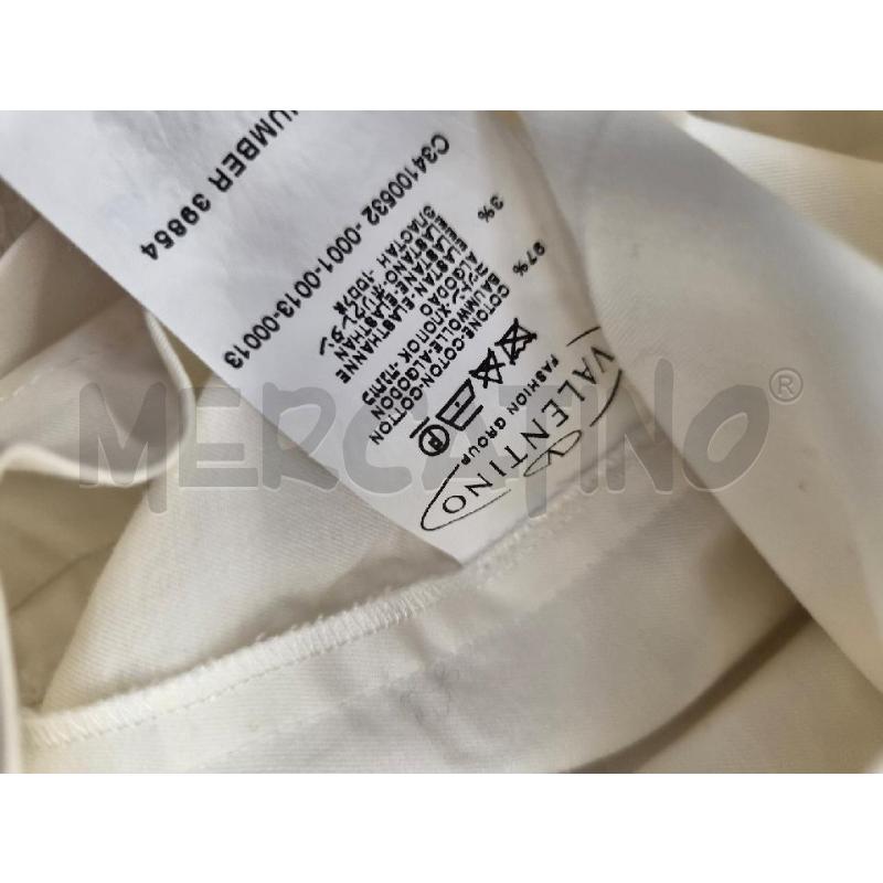 TOP RED VALENTINO TG 40 BIANCO | Mercatino dell'Usato Arcore 5