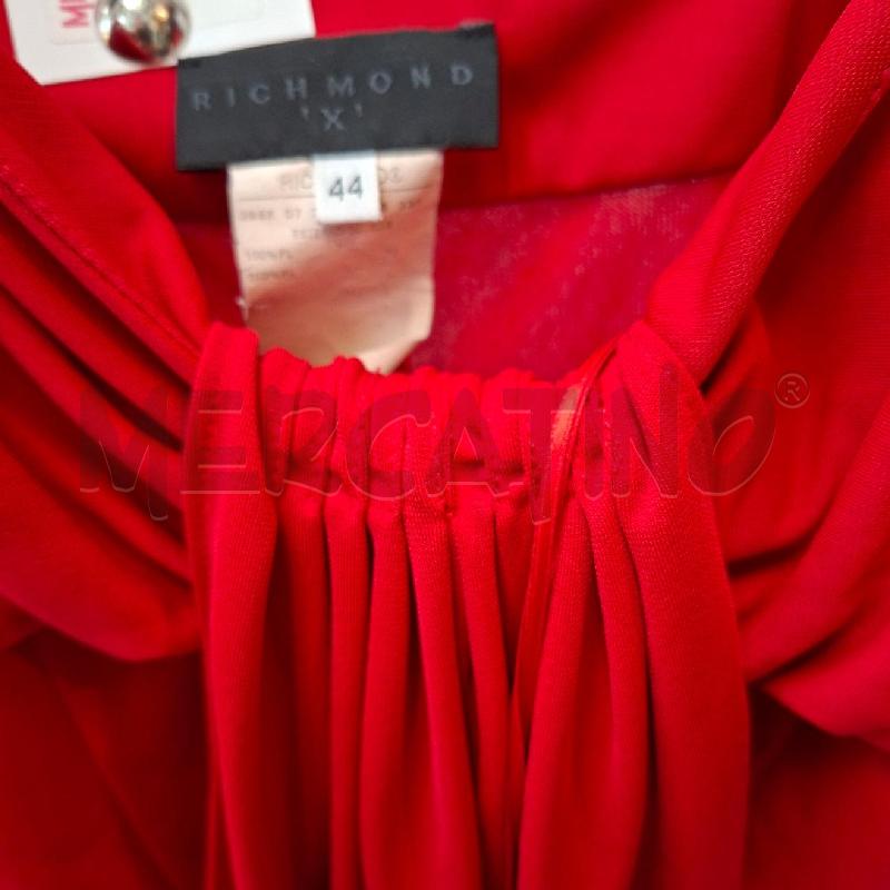 TOP RICHMOND ROSSO CON CINTA NERA | Mercatino dell'Usato Arcore 2