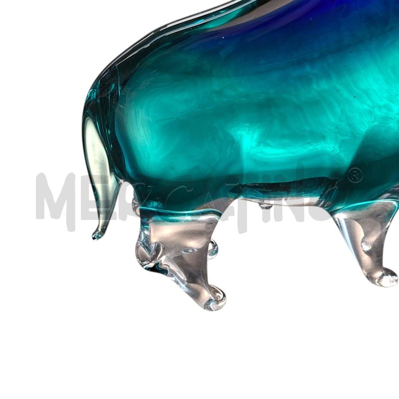 TORO VETRO BLU VERDE | Mercatino dell'Usato Arcore 3