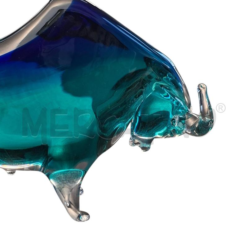 TORO VETRO BLU VERDE | Mercatino dell'Usato Arcore 4