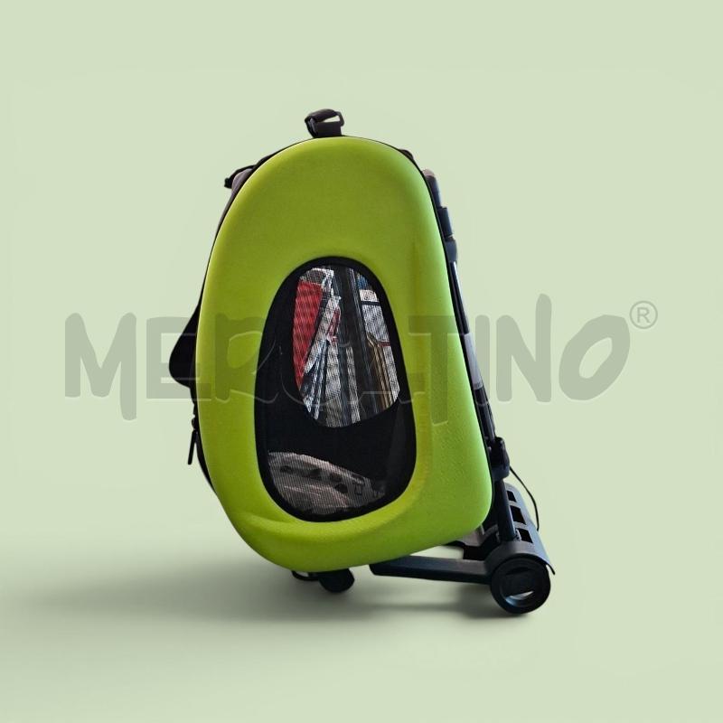 TRASPORTINA ANIMALI TROLLEY INNOPET VERDE NERO  | Mercatino dell'Usato Arcore 2