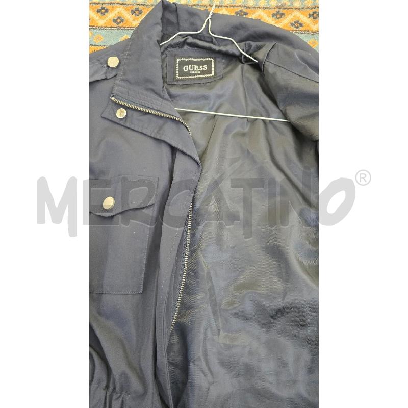 TRENCH DONNA GUESS BLU CORTO | Mercatino dell'Usato Arcore 2