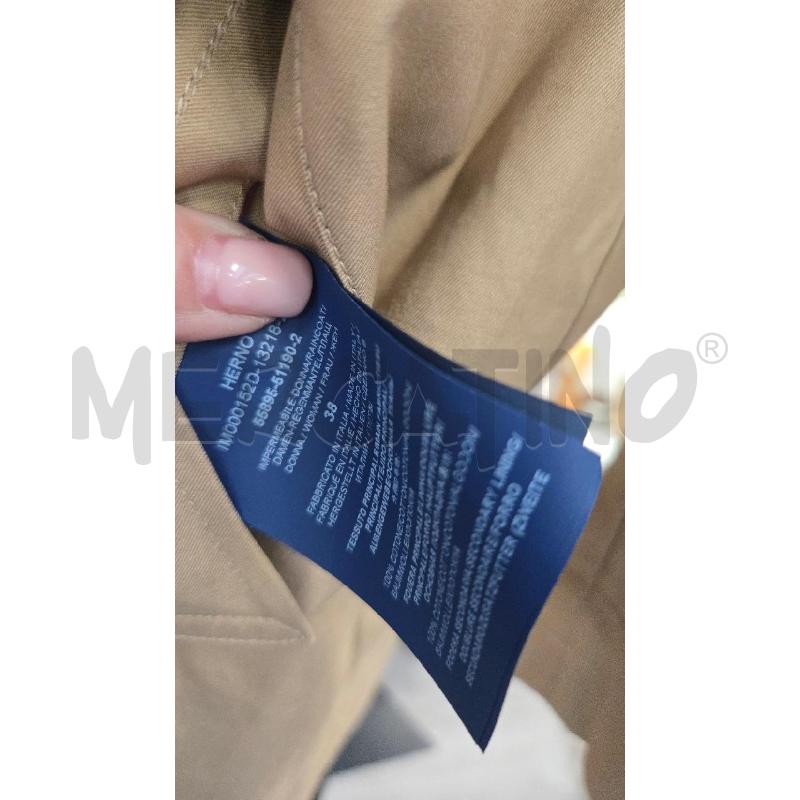 TRENCH DONNA HERNO CON SCIARPINA TG 38  | Mercatino dell'Usato Arcore 5