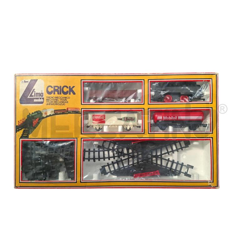 TRENINO LIMA CRICK TRENO MECCANICO COCA COLA MOBIL OIL | Mercatino dell'Usato Arcore 1