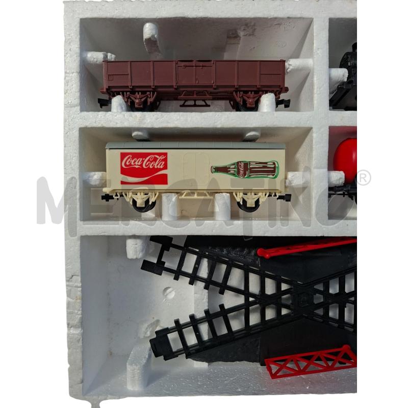 TRENINO LIMA CRICK TRENO MECCANICO COCA COLA MOBIL OIL | Mercatino dell'Usato Arcore 5