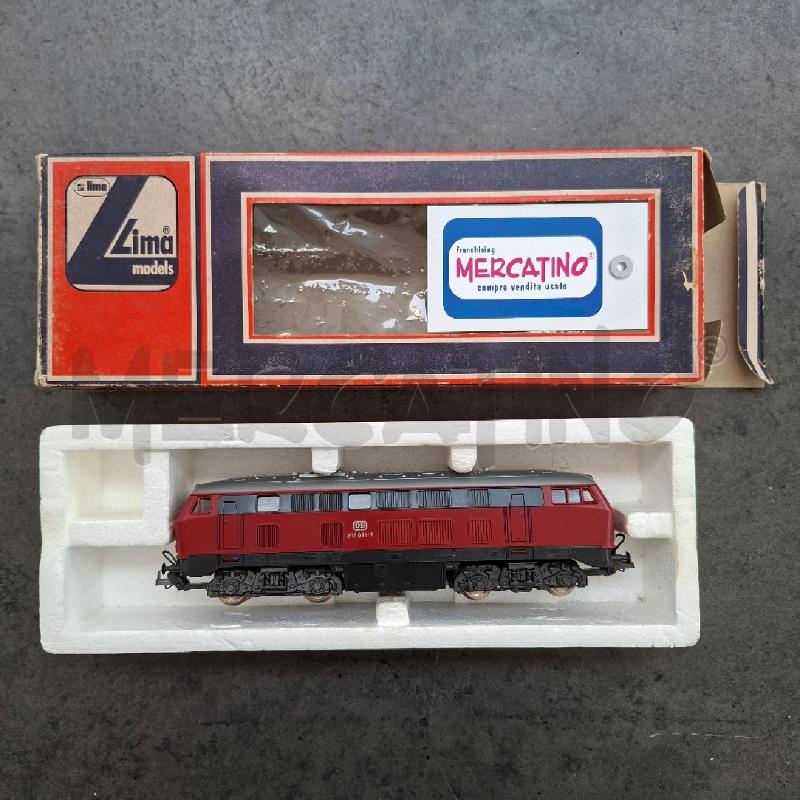 TRENINO LIMA DB 216 011-7 ROSSO | Mercatino dell'Usato Arcore 1
