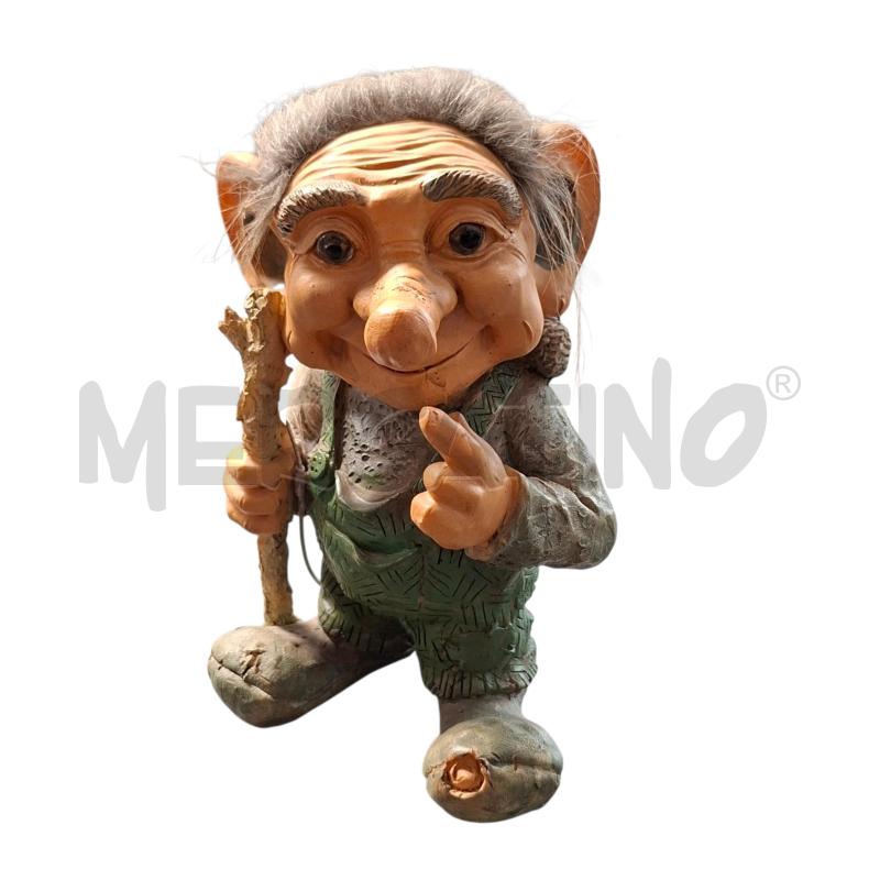 TROLL SALOPETTE VERDE CON BASTONE  | Mercatino dell'Usato Arcore 1