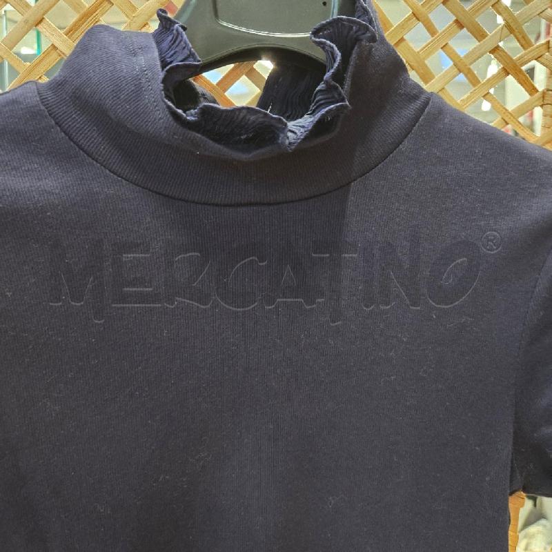 T SHIRT DONNA BRUNELLO CUCINELLI BLU ROUCHES TG S | Mercatino dell'Usato Arcore 2