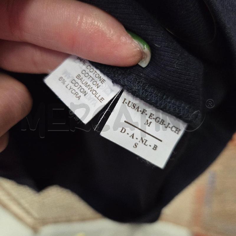 T SHIRT DONNA BRUNELLO CUCINELLI BLU ROUCHES TG S | Mercatino dell'Usato Arcore 3