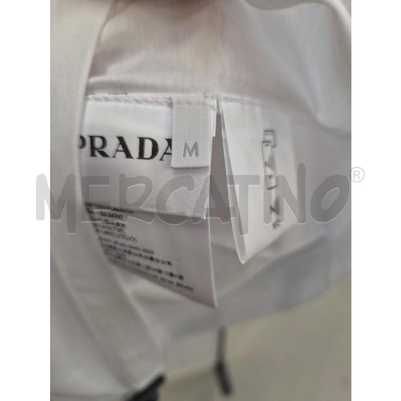 T SHIRT UOMO PRADA BIANCO NEW TG M | Mercatino dell'Usato Arcore 4