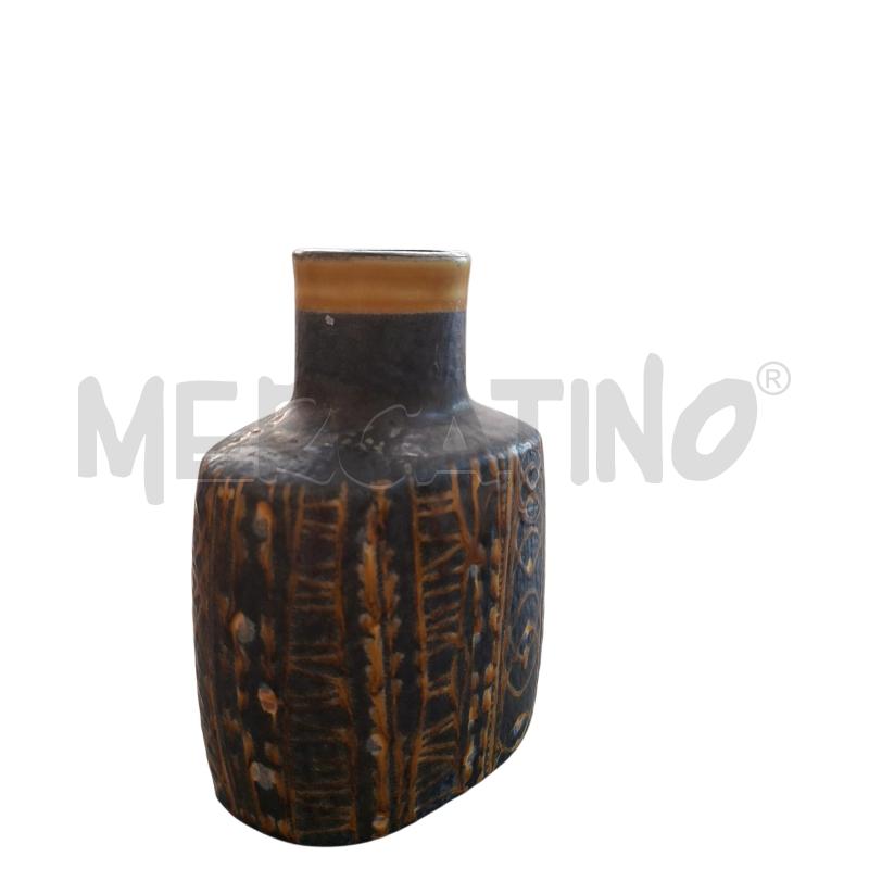 VASETTO ROYAL COPENHAGEN FAJANCE GIALLO NERO | Mercatino dell'Usato Arcore 2
