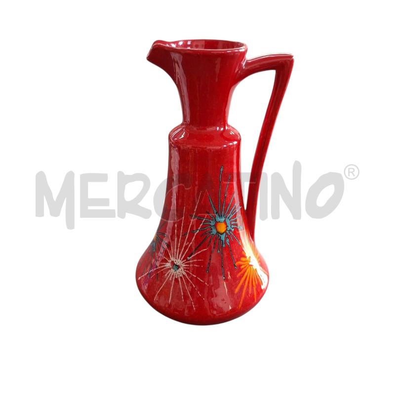 VASO CON MANICO ROSSO BERTONCELLO  | Mercatino dell'Usato Arcore 1