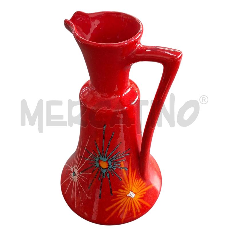 VASO CON MANICO ROSSO BERTONCELLO  | Mercatino dell'Usato Arcore 2