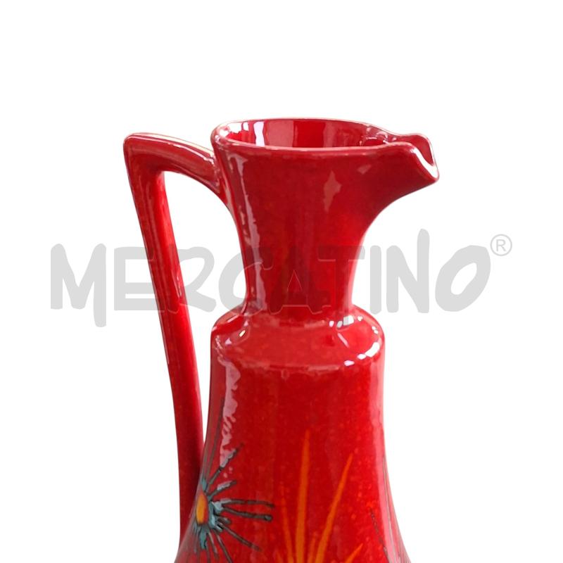 VASO CON MANICO ROSSO BERTONCELLO  | Mercatino dell'Usato Arcore 3