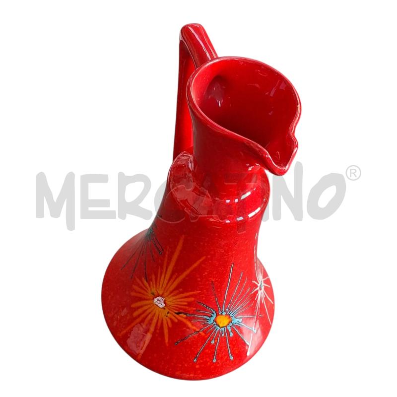 VASO CON MANICO ROSSO BERTONCELLO  | Mercatino dell'Usato Arcore 4