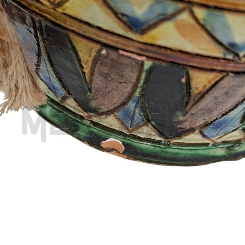 VASO DECORATO CON CORDA  | Mercatino dell'Usato Arcore 4