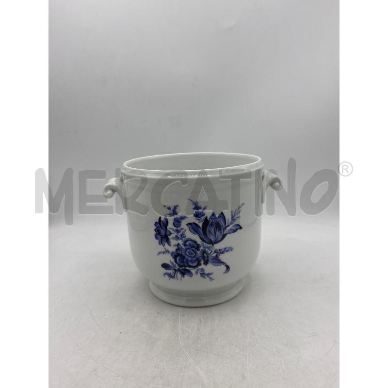 VASO RICHARD GINORI FIORI BLU  | Mercatino dell'Usato Arcore 1